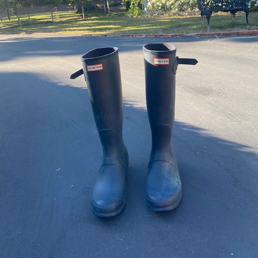 Hunter rain boots